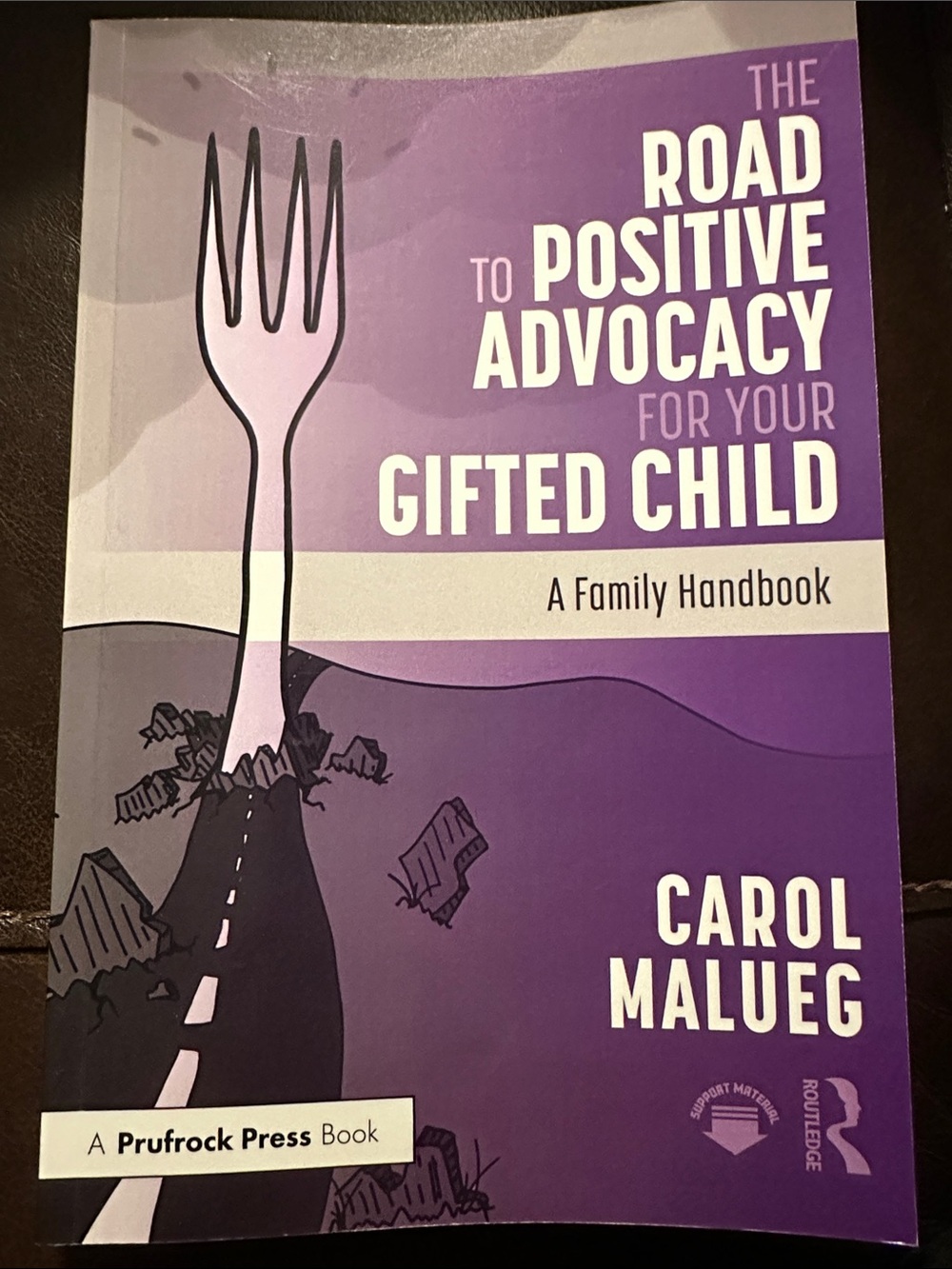 The Road to Positive Advocacy for Your Gifted Child - Carol Malueg paperback
